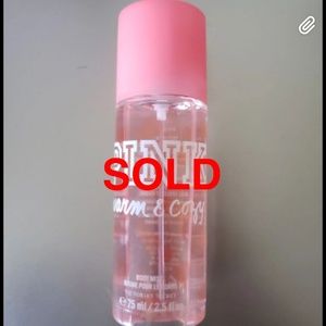 PINK travel spray